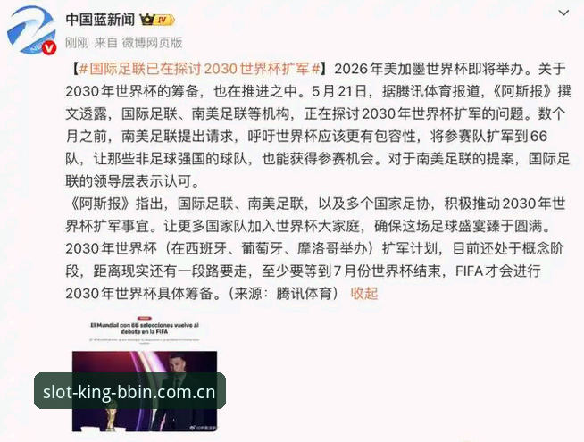 BBIN老虎机一键触达 2030世界杯扩军66队深度评测:中国男足迎来最佳入场券?